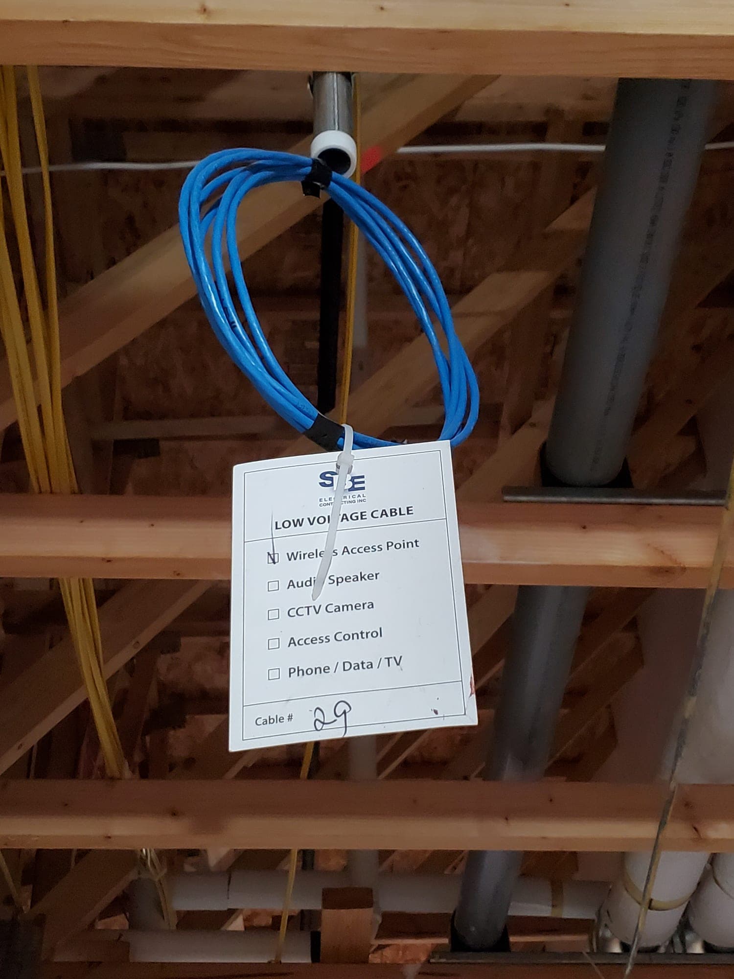 Low Voltage work by SBE Contracting